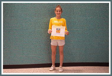 Annie Mohn, 25th recipient of the Elijah Straw Helping Hand Award
