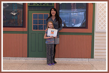 Allie with Educational Support Teacher Kim Iasella, who nominated Allie!